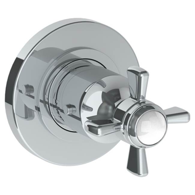 Watermark 206-T15-S1 Paris Wall Mounted Mini Thermostatic Shower Trim 3-1/2" Diameter