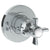 Watermark 206-T15-S1 Paris Wall Mounted Mini Thermostatic Shower Trim 3-1/2" Diameter