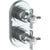 Watermark 206-T25-S1 Paris Wall Mounted Mini Thermostatic Shower Trim With Built-In Control 3-1/2" X 6-1/4".