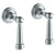 Watermark 206-WTR2-S2 Paris Wall Mounted 2-Valve Shower Trim
