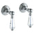 Watermark 206-WTR2-SWA Paris Wall Mounted 2-Valve Shower Trim