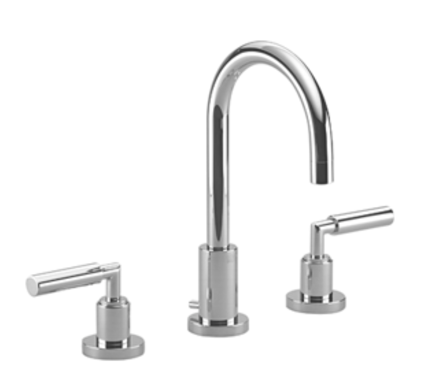 Dornbracht 20710882 Tara Three-Hole Lavatory Mixer With Drain