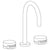 Watermark 21-2-E1xx Elements Deck Mounted 3 Hole Extended Lavatory Set - Parent