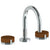 Watermark 21-2S-E2xx Elements Deck Mounted 3 Hole Lavatory Set