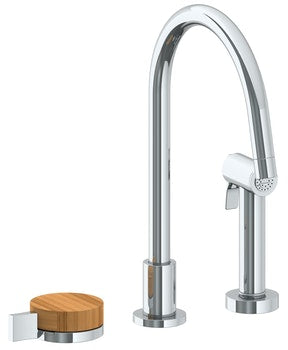 Watermark 21-7.1.3A-E3xx Elements Deck Mounted 3 Hole Kitchen Set - Includes Side Spray