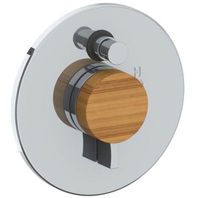 Watermark 21-P90-E3xx Elements Wall Mounted Pressure Balance Shower Trim With Diverter 7" Diameter