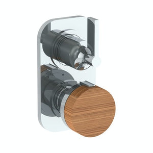 Watermark 21-T25-E2xx Elements Wall Mounted Thermostatic Shower Trim With Built-In Control 3-1/2" X 6-1/4". Must Specify E1 Or E2 Trim.