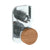 Watermark 21-T25-E2xx Elements Wall Mounted Thermostatic Shower Trim With Built-In Control 3-1/2" X 6-1/4". Must Specify E1 Or E2 Trim. - Parent