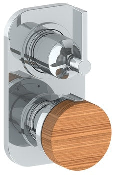 Watermark 21-T25-E3xx Elements Wall Mounted Thermostatic Shower Trim With Built-In Control 3-1/2" X 6-1/4". Must Specify E1 Or E2 Trim. - Parent