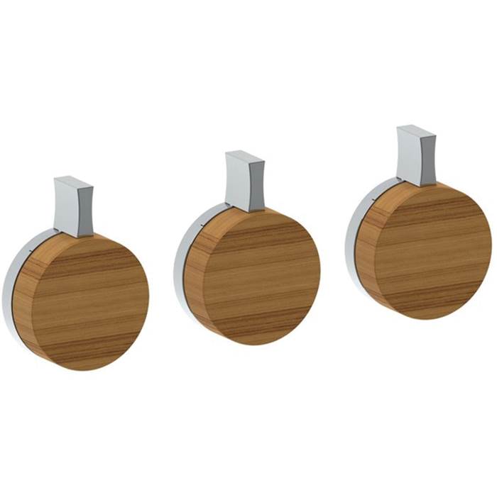 Watermark 21-WTR3-E3xx Elements Wall Mounted 3-Valve Shower Trim