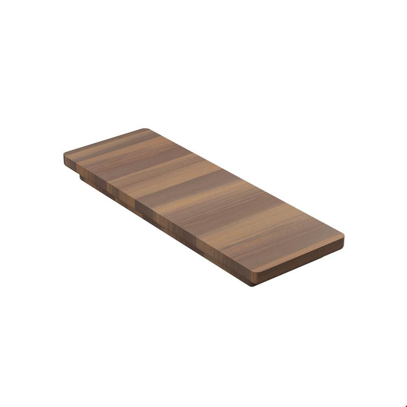 Home Refinements by Julien 210061 Cutting Board For Fira Sink With Ledge 6X17-1/4X1-1/2 - Walnut