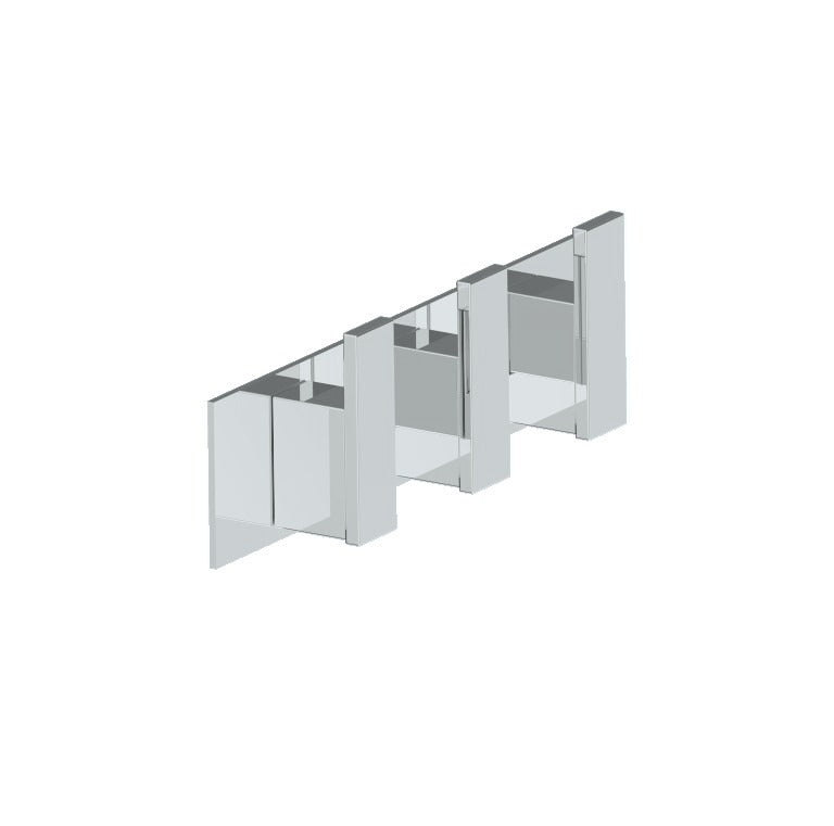 Kartners 210134-3 Prague Triple Prong Robe Hook