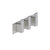 Kartners 210134-3 Prague Triple Prong Robe Hook