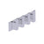 Kartners 210134-4 Prague Quadruple Prong Robe Hook