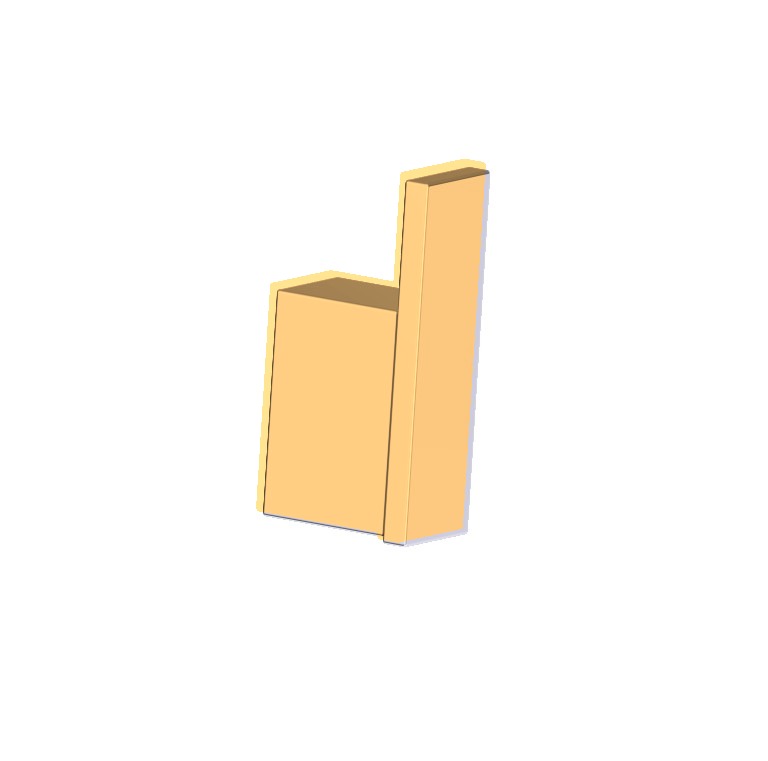Kartners 210134 Prague Quadruple Prong Robe Hook