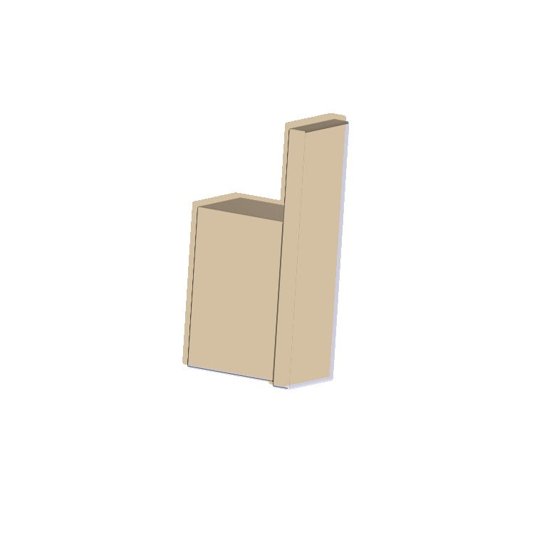 Kartners 210134 Prague Quadruple Prong Robe Hook