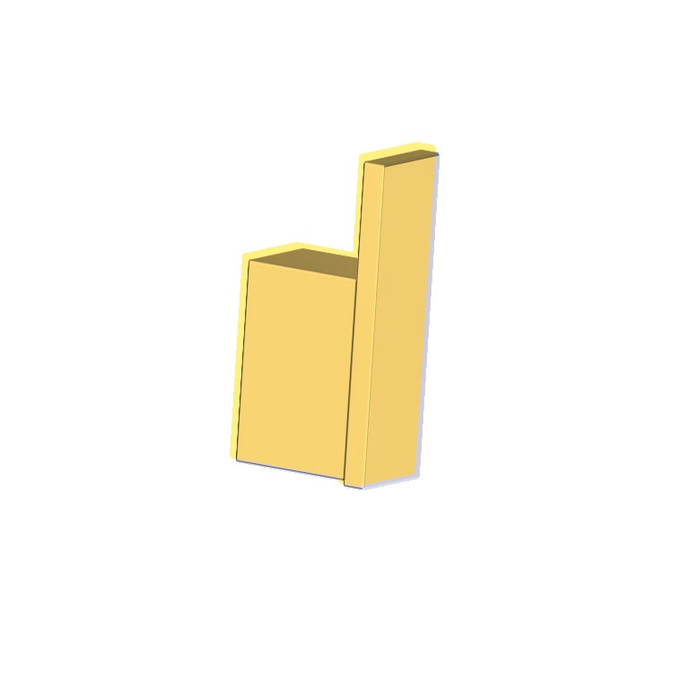Kartners 210134 Prague Quadruple Prong Robe Hook