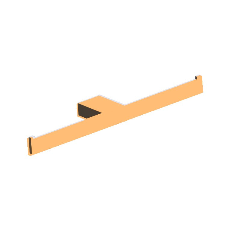 Kartners 210155 Prague Double Toilet Paper Holder