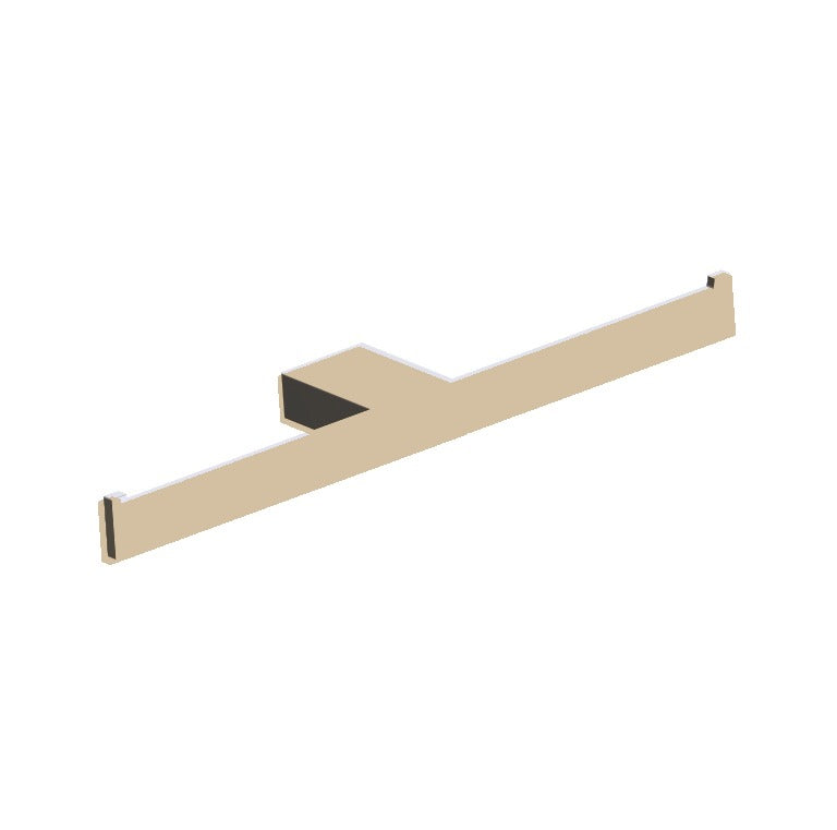 Kartners 210155 Prague Double Toilet Paper Holder