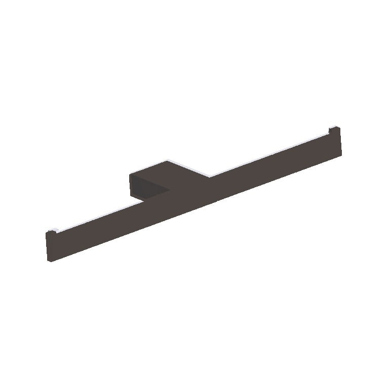 Kartners 210155 Prague Double Toilet Paper Holder