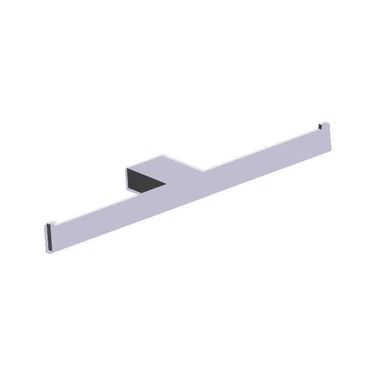 Kartners 210155 Prague Double Toilet Paper Holder