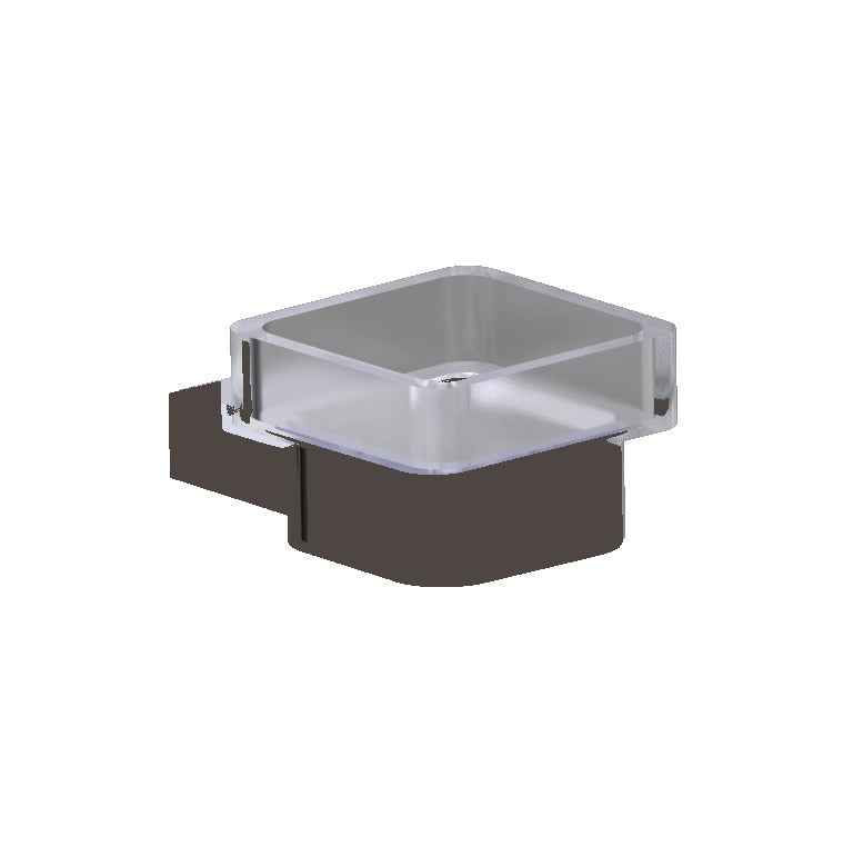Kartners 210650 Prague Soap Dish Wall Mounted