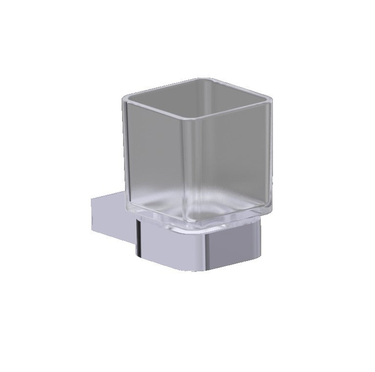 Kartners 210660 Prague Bathroom Tumbler Cup & Toothbrush Holder WM
