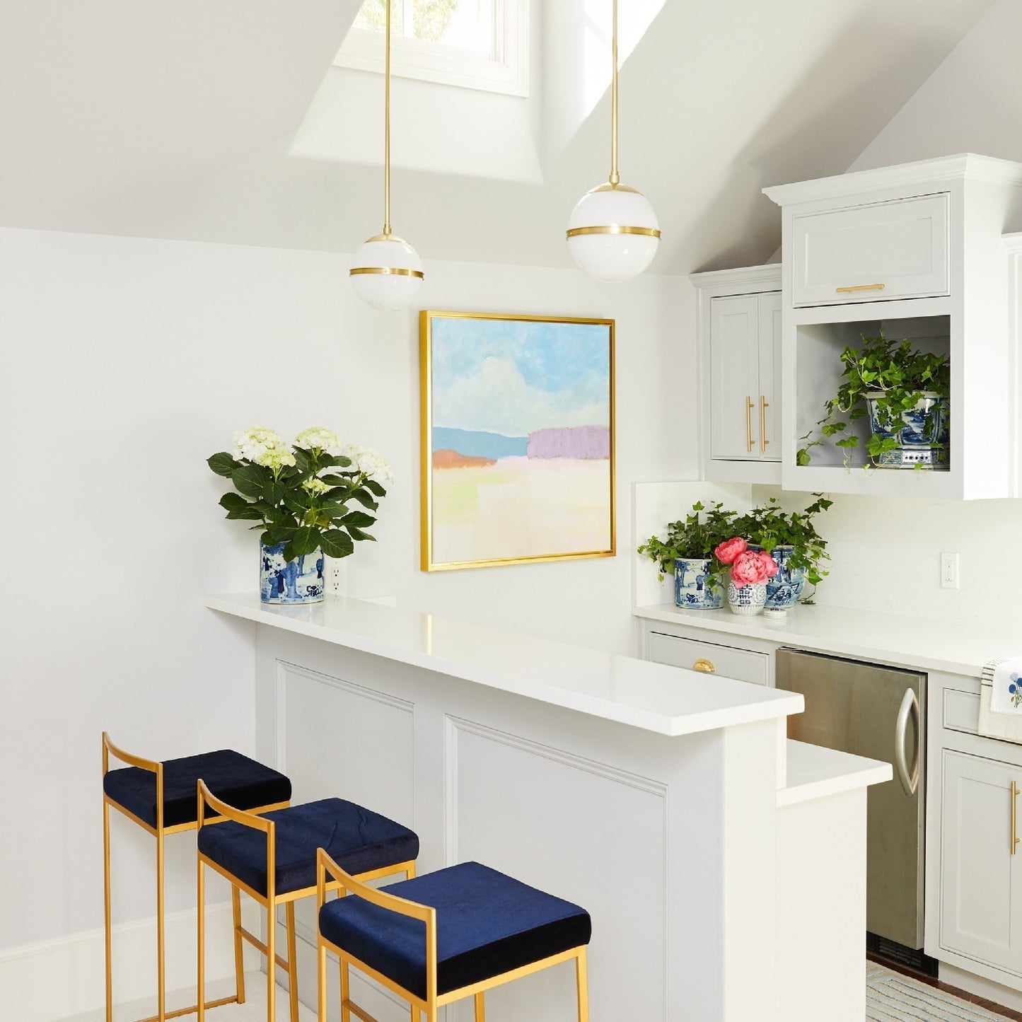 Crystorama 2107-AG Brian Patrick Flynn for Crystorama Truax 1 Light Mini Chandelier - Aged Brass