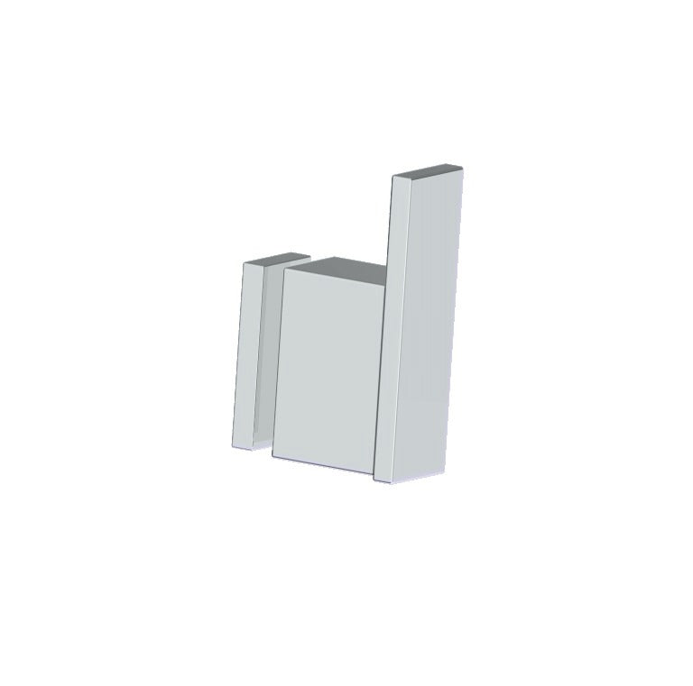 Kartners 2107301 Prague Single Through Glass Robe Hook