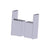 Kartners 2107302 Prague Double Through Glass Robe Hook