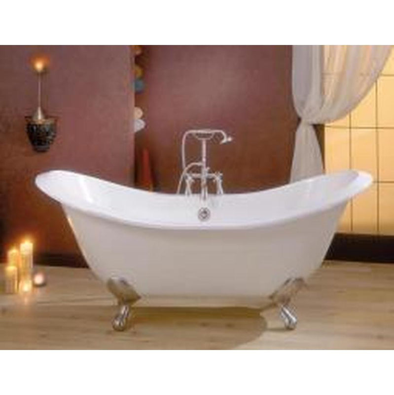 Cheviot 2112-WC-7 Regency Cast Iron Bathtub With Faucet Holes - Parent