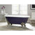 Cheviot 2160-WW-6 Carlton Cast Iron Bathtub With Faucet Holes