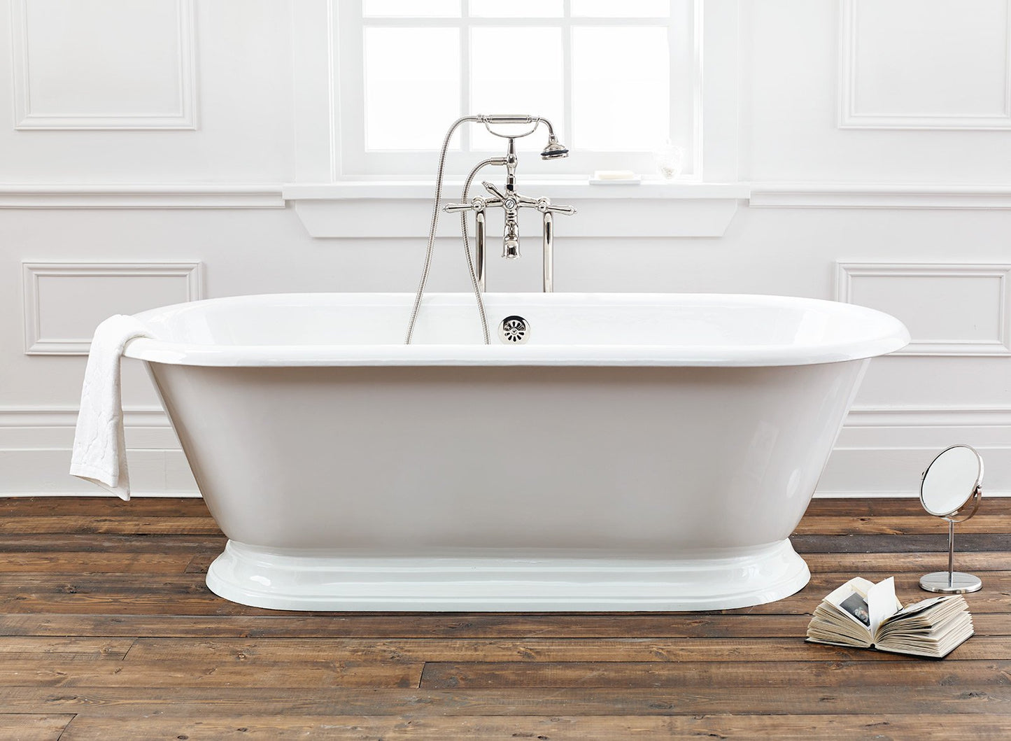 Cheviot 2163 Sandringham Cast Iron Bathtub With Burnished Exterior