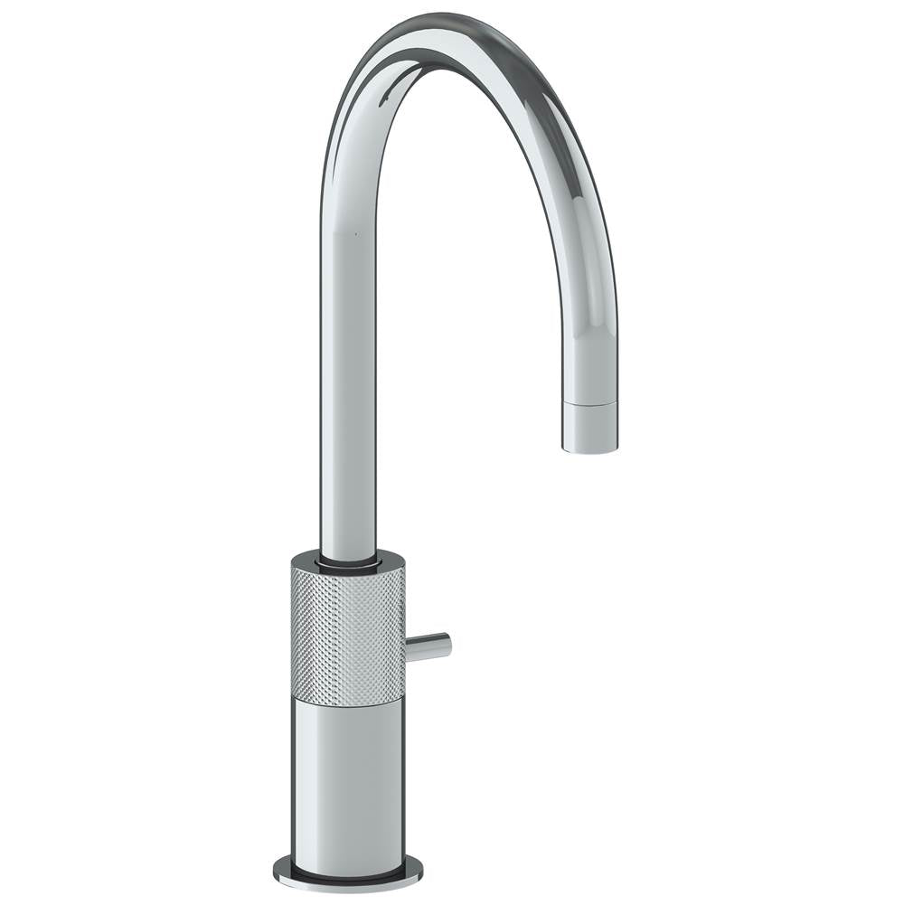 Watermark 22-1.102-TIC Titanium Deck Mounted Monoblock Gooseneck Lavatory Mixer