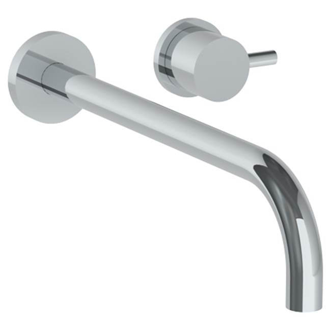 Watermark 22-1.2L-TIB Titanium Wall Mounted 2 Hole Lavatory Set With 11 7/8" Spout
