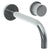 Watermark 22-1.2M-TIA Titanium Wall Mounted 2 Hole Lavatory Set With 8 3/4" Spout