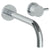 Watermark 22-1.2M-TIB Titanium Wall Mounted 2 Hole Lavatory Set With 8 3/4" Spout - Parent