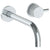 Watermark 22-1.2M-TIC Titanium Wall Mounted 2 Hole Lavatory Set With 8 3/4" Spout