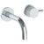 Watermark 22-1.2S-TIC Titanium Wall Mounted 2 Hole Lavatory Set With 6" Spout