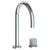 Watermark 22-1.3-TIA Titanium Deck Mounted 2 Hole Gooseneck Lavatory Set - Parent