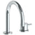 Watermark 22-1.3S-TIB Titanium Deck Mounted 2 Hole Lavatory Set
