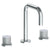 Watermark 22-2.18-TIA Titanium Deck Mounted 3 Hole Extended Spout Lavatory Set