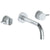 Watermark 22-2.2M-TIC Titanium Wall Mounted 3 Hole Lavatory Set With 8 3/4" Spout - Parent