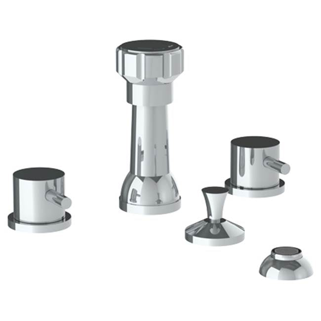 Watermark 22-4-TIB Titanium Deck Mounted 4-Hole Bidet