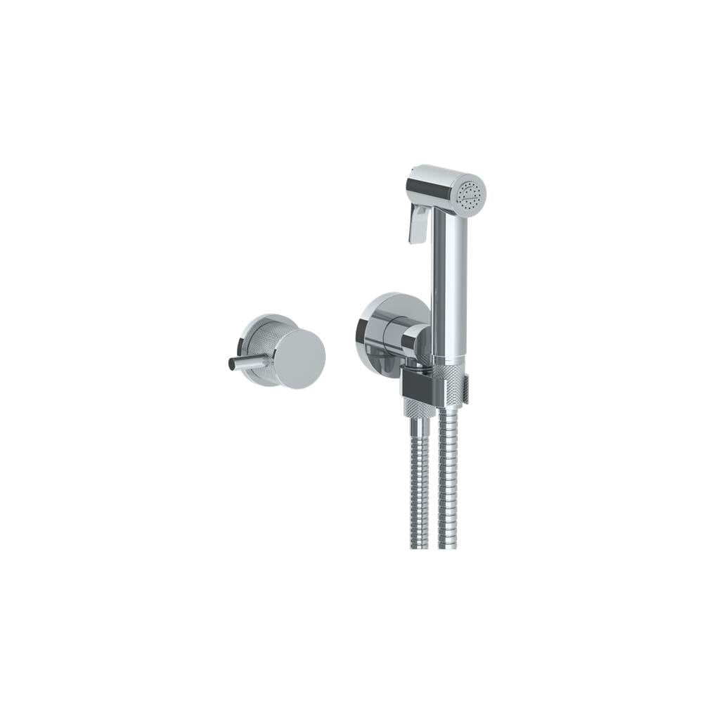 Watermark 22-4.4-TIC Titanium Wall Mounted Bidet Spray Set & Progressive Mixer With 49" Hose