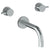 Watermark 22-5-TIB Titanium Wall Mounted 3 Hole Bath Set