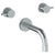 Watermark 22-5-TIB Titanium Wall Mounted 3 Hole Bath Set