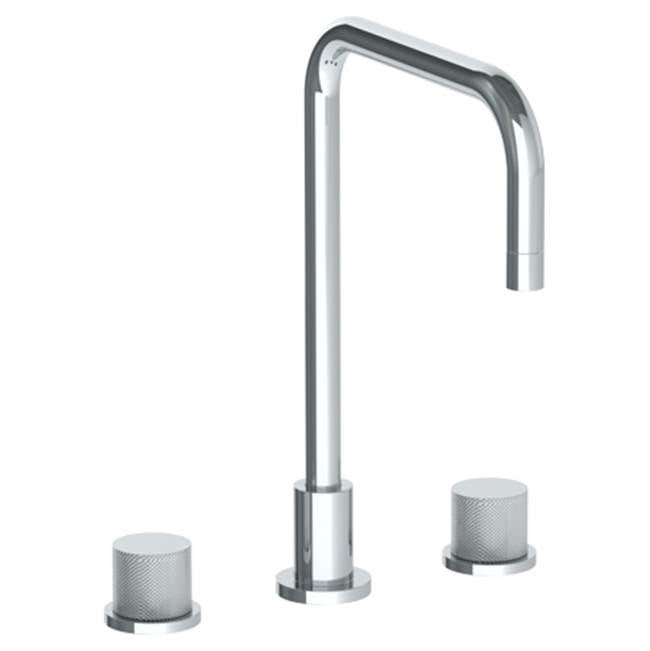 Watermark 22-7-TIA Titanium Deck Mounted 3 Hole Square Top Kitchen Faucet