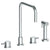Watermark 22-7.1-TIB Titanium Deck Mounted 4 Hole Square Top Kitchen Set - Includes Side Spray - Parent