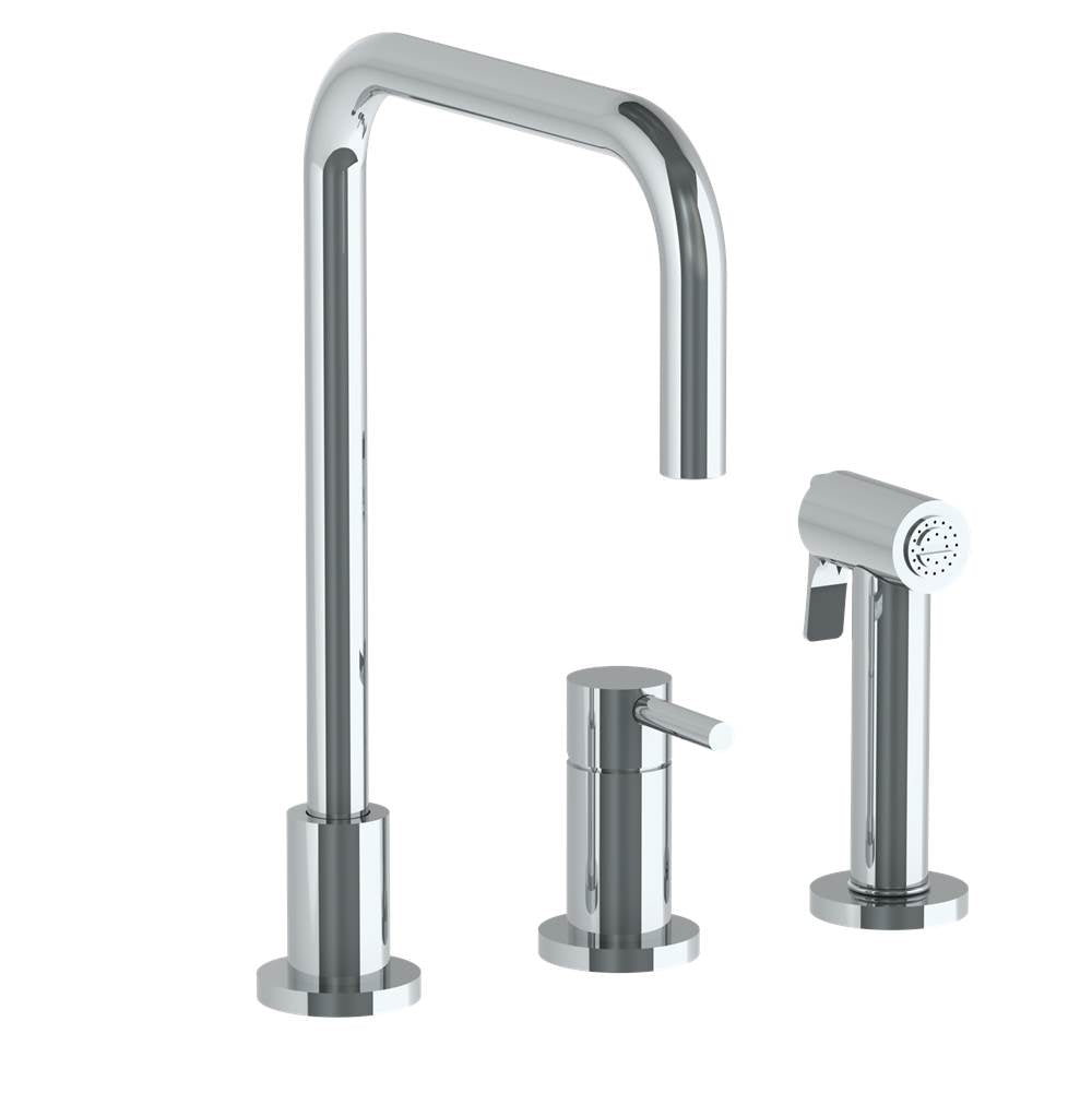 Watermark 22-7.1.3A-TIBV Deck Mounted 3 Hole Square Top Kitchen Set - Includes Side Spray - Parent